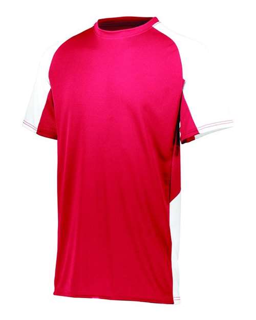 Augusta Sportswear Youth Cutter Jersey 1518 - Red/ White
