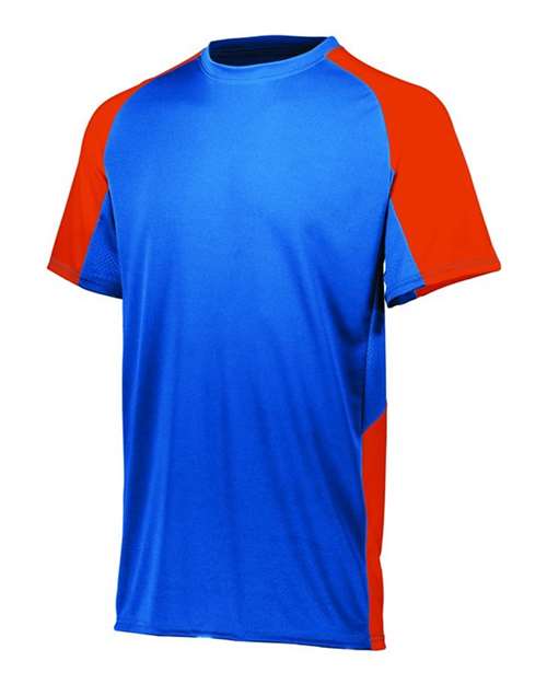 Augusta Sportswear Youth Cutter Jersey 1518 - Royal/ Orange