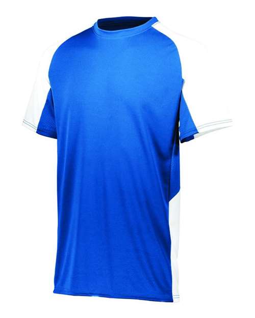 Augusta Sportswear Youth Cutter Jersey 1518 - Royal/ White