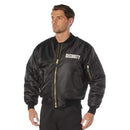 Rothco MA-1 Flight Jacket with Security Print. Item