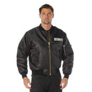 Rothco MA-1 Flight Jacket with Security Print. Item