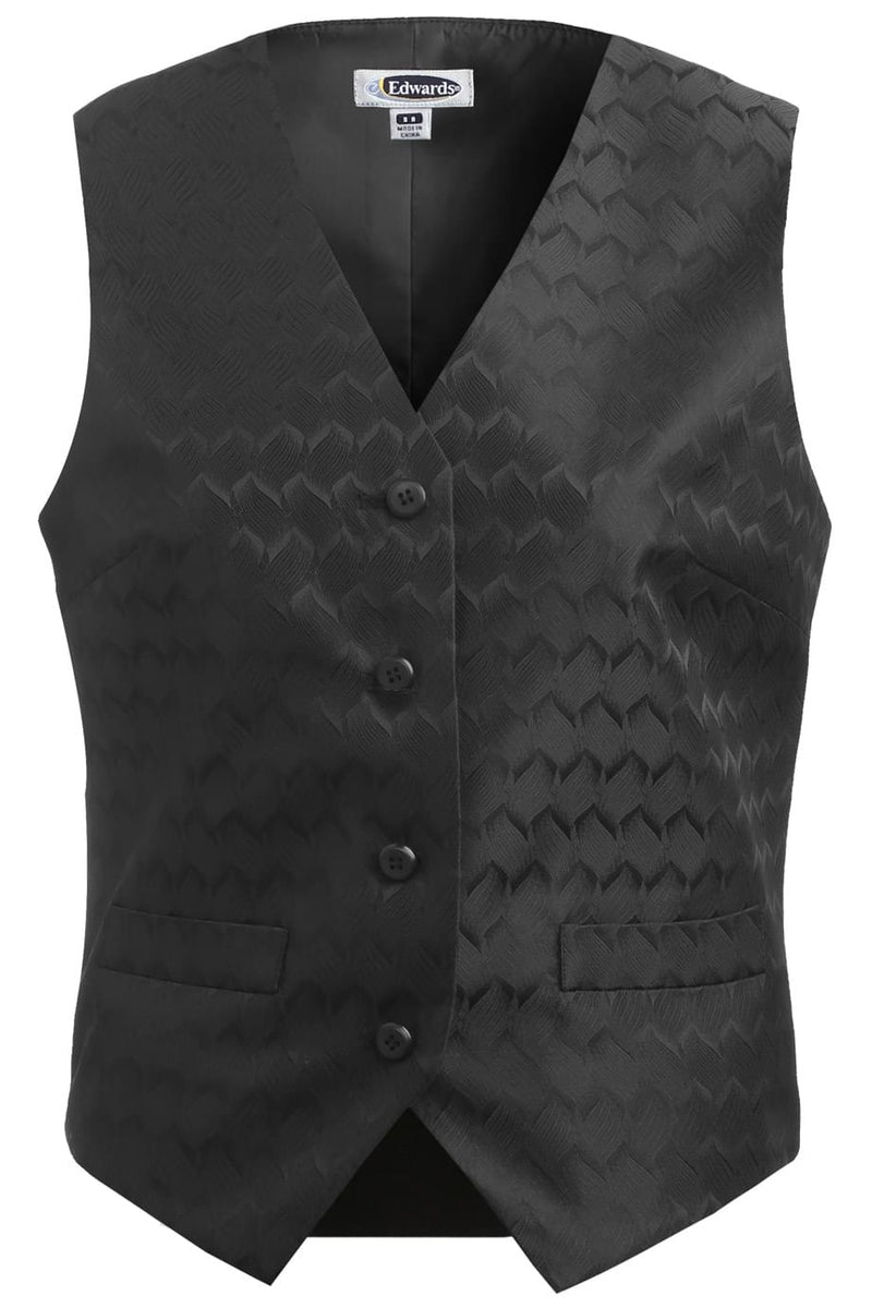 Edwards Ladies Swirl Brocade Vest [
