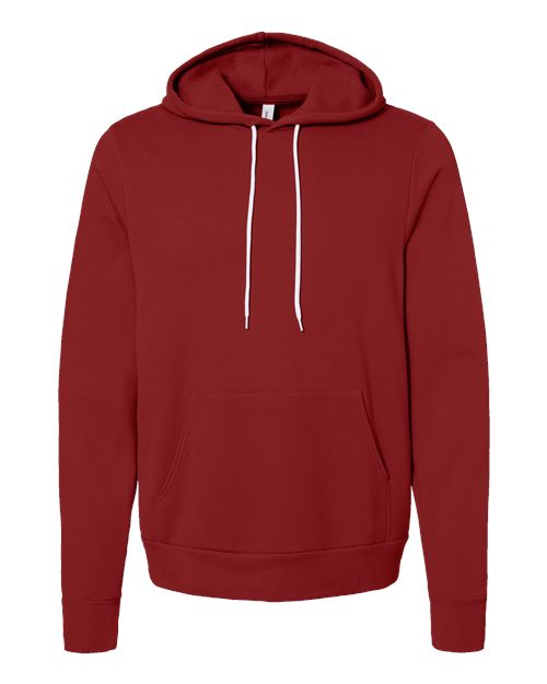 BELLA + CANVAS Sponge Fleece Hoodie 3719 - Cardinal