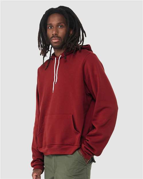 BELLA + CANVAS Sponge Fleece Hoodie 3719 - Cardinal