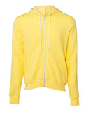 BELLA + CANVAS Sponge Fleece Full-Zip Hoodie 3739 - Yellow