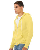 BELLA + CANVAS Sponge Fleece Full-Zip Hoodie 3739 - Yellow