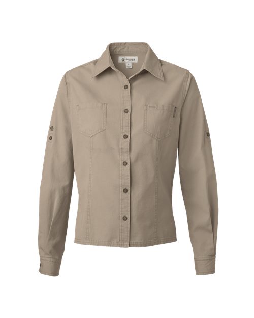 DRI DUCK Sawtooth Collection Women's Mortar Long Sleeve Shirt 8284