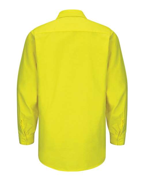 Red Kap Enhanced & Hi-Visibility Long Sleeve Work Shirt SY14