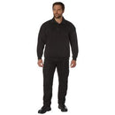 Rothco Firefighter / EMS Quarter Zip Job Shirt. Item