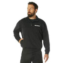 Rothco Security 1/4 Zip Job Shirt - Black. Item