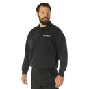 Rothco Security 1/4 Zip Job Shirt - Black. Item