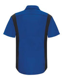 Red Kap Performance Plus Short Sleeve Shirt with Oilblok Technology - Tall Sizes SY42T
