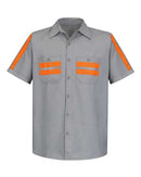 Red Kap Enhanced Visibility Industrial Work Shirt SP24E