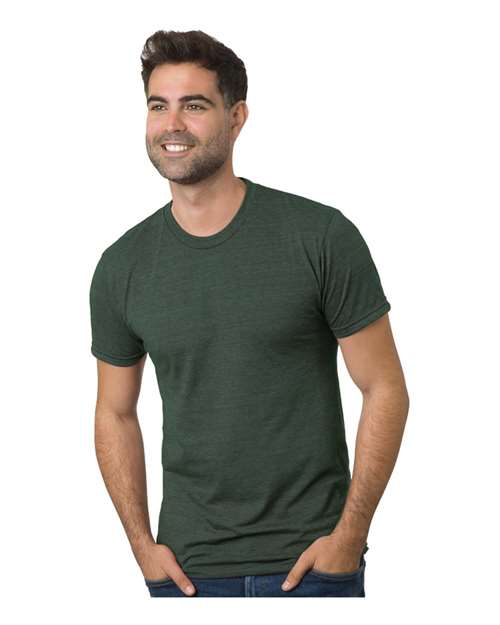 Bayside Triblend T-Shirt 9570 - Tri Hunter Green