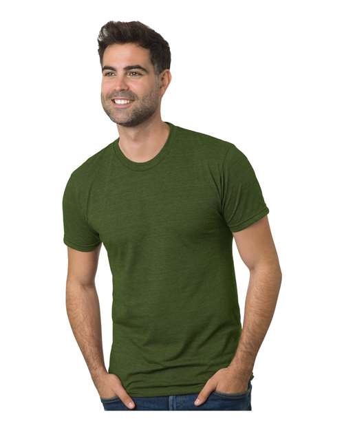 Bayside Triblend T-Shirt 9570 - Tri Olive