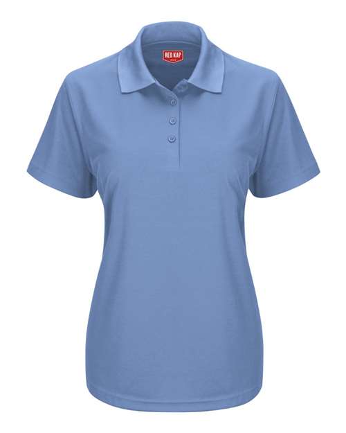 Red Kap Women's Short Sleeve Performance Knit Pocketless Core Polo SK97