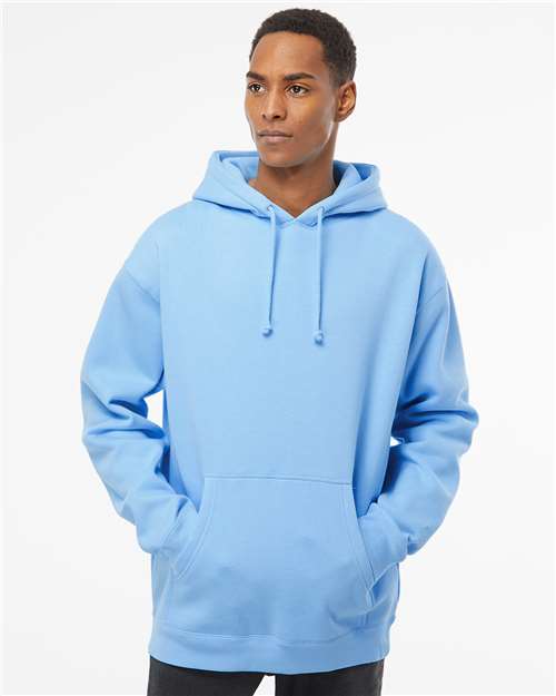 Independent Trading Co. Heavyweight Hooded Sweatshirt IND4000 - Blue Aqua