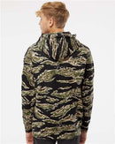 Independent Trading Co. Heavyweight Hooded Sweatshirt IND4000 - Tiger Camo