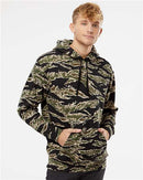 Independent Trading Co. Heavyweight Hooded Sweatshirt IND4000 - Tiger Camo