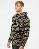 Independent Trading Co. Heavyweight Hooded Sweatshirt IND4000 - Tiger Camo
