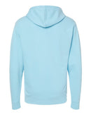Independent Trading Co. Midweight Hooded Sweatshirt SS4500 - Blue Aqua