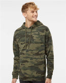 Independent Trading Co. Midweight Hooded Sweatshirt SS4500 - Forest Camo