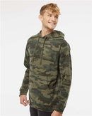 Independent Trading Co. Midweight Hooded Sweatshirt SS4500 - Forest Camo