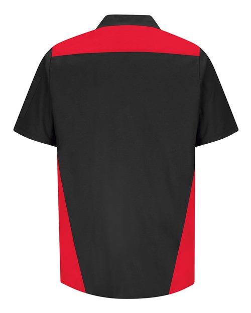 Red Kap Tri-Color Short Sleeve Shop Shirt SY28
