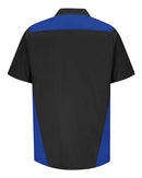 Red Kap Tri-Color Short Sleeve Shop Shirt SY28