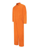 Red Kap Snap-Front Cotton Coveralls CC14