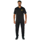 Rothco USMC Eagle, Globe & Anchor Moisture Wicking Polo Shirt - Black. Item