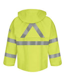 Bulwark Hi-Visibility Flame-Resistant Rain Jacket JXN4