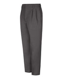 Red Kap Pleated Twill Slacks PT38 - Charcoal - 36I