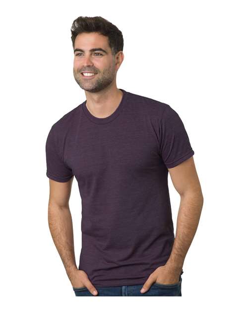 Bayside Triblend T-Shirt 9570 - Tri Plum