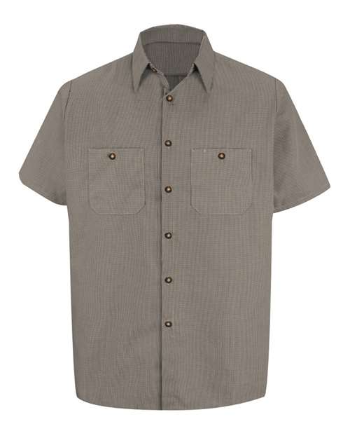 Red Kap Premium Short Sleeve Work Shirt - Tall Sizes SP20T
