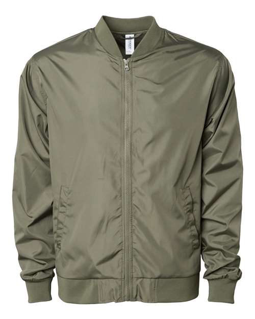 Independent Trading Co. Lightweight Bomber Jacket EXP52BMR