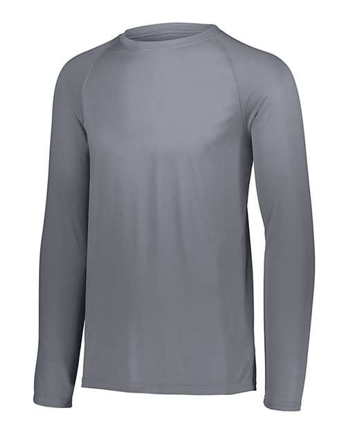Augusta Sportswear Attain Color Secure® Performance Long Sleeve T-Shirt 2795 - Graphite