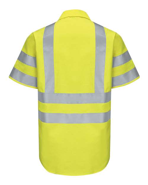 Red Kap Enhanced & Hi-Visibility Work Shirt - Tall Sizes SY24T