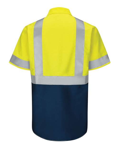 Red Kap Enhanced & Hi-Visibility Work Shirt - Tall Sizes SY24T