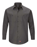Red Kap Mimix™ Long Sleeve Work Shirt - Tall Sizes SX10T