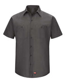 Red Kap Mimix Short Sleeve Work Shirt - Regular and Tall Sizes SX20T.  Live Chat for Bulk Discounts