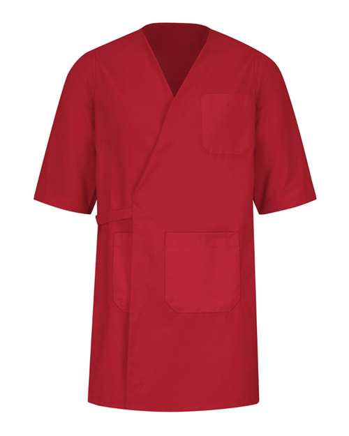 Red Kap Collarless Butcher Wrap WP10