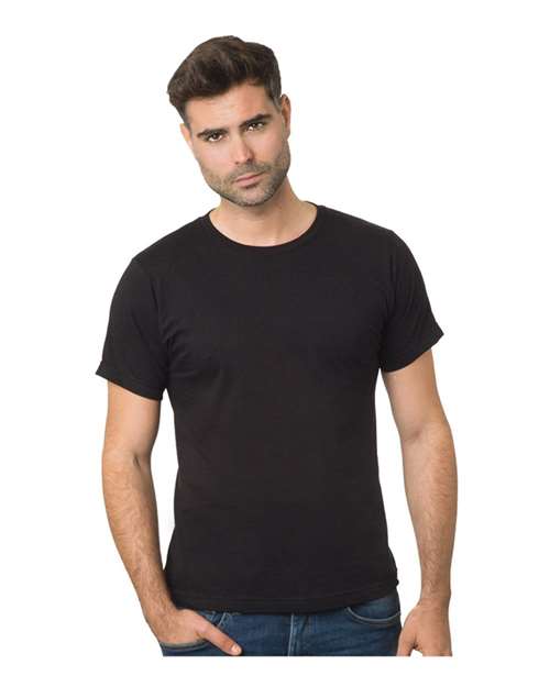 Bayside Fine Jersey T-Shirt 9500 - Black
