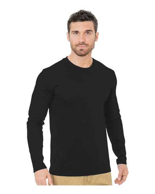 Bayside Fine Jersey Long Sleeve T-Shirt 9550