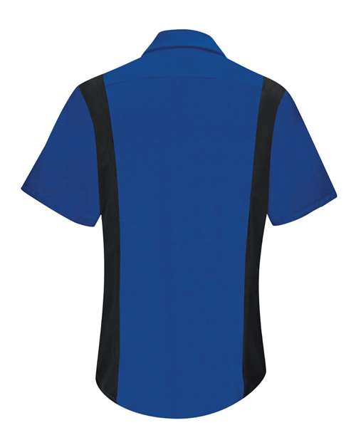 Red Kap Women's Performance Plus Short Sleeve Shop Shirt with Oilblok Technology SY41