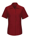 Red Kap Women's Performance Plus Short Sleeve Shop Shirt with Oilblok Technology SY41