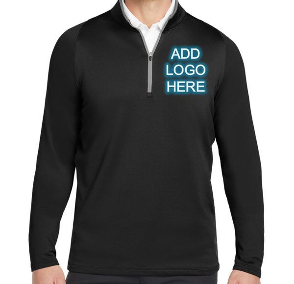 Custom Embroidered [779795] Nike Dri-FIT Stretch 1/2-Zip Cover-Up.  Live Chat for Bulk Discounts