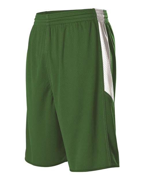 Alleson Athletic Single Ply Reversible Basketball Shorts 589PSP