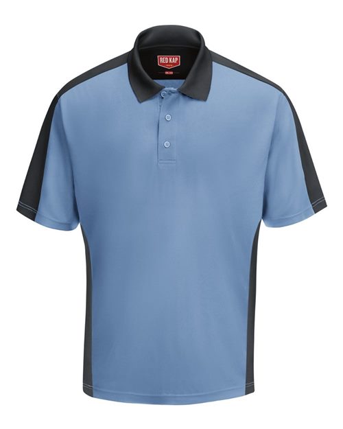 Red Kap Short Sleeve Performance Knit Two Tone Polo SK54
