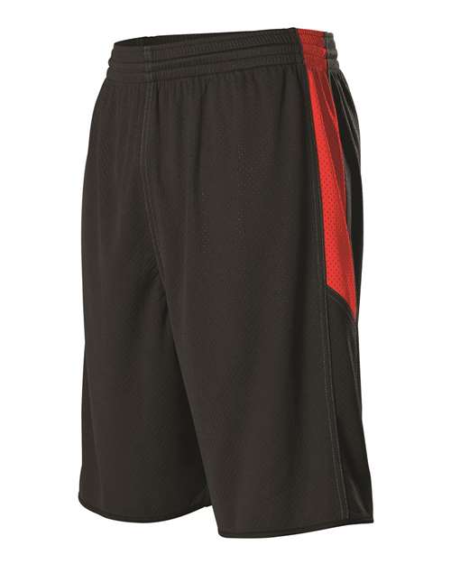 Alleson Athletic Youth Single Ply Reversible Shorts 589PSPY